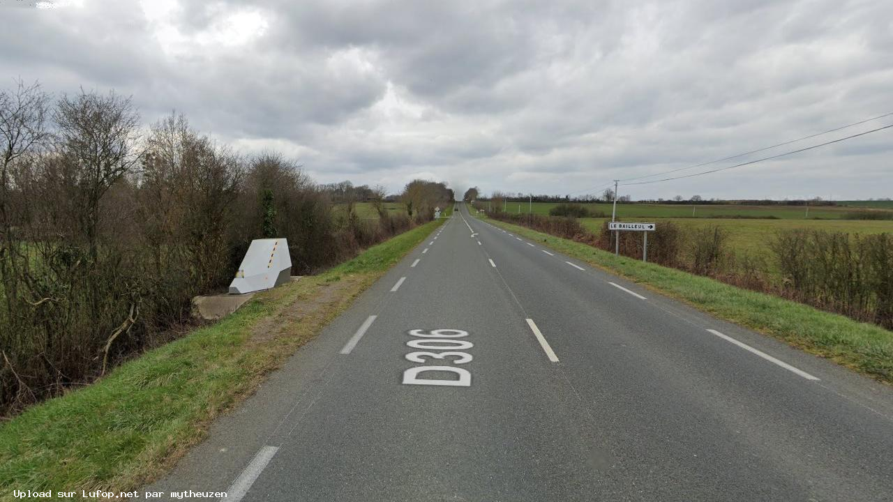 FRANCE photo du radar Le Bailleul D306 72 - Sarthe