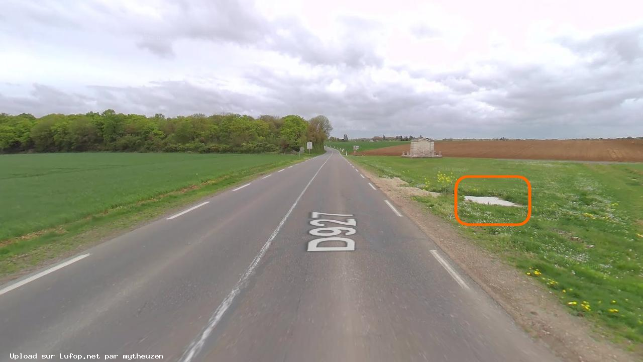 FRANCE photo du radar Villemaury D927 28 - Eure-et-Loire