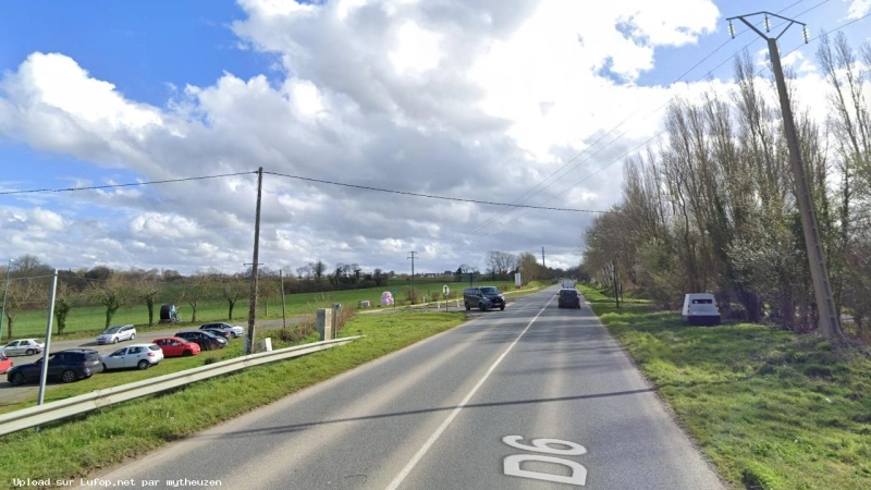 FRANCE photo du radar La Roche-Jaudy D6 22 - Côtes d Armor