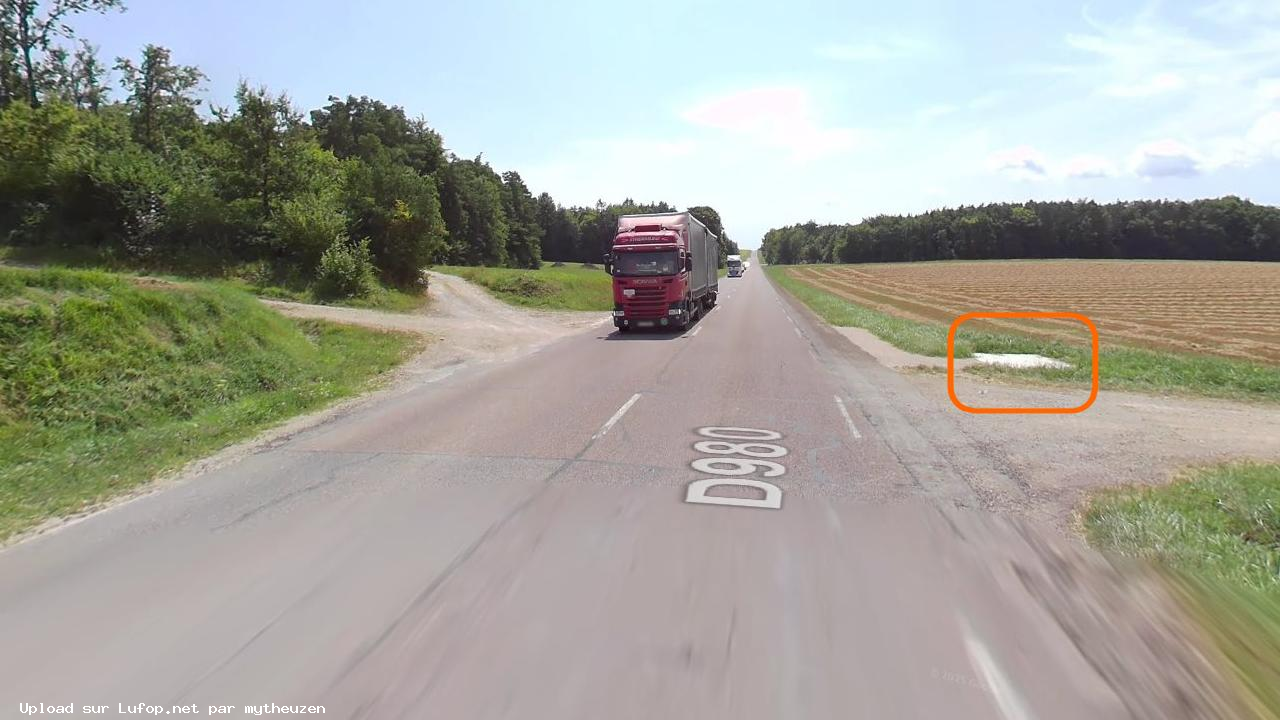 FRANCE photo du radar Ampilly-le-Sec D980 21 - Côte d Or