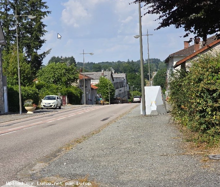 FRANCE photo du radar Sauviat-sur-Vige Rue du Docteur Emile Dourdet 87 - Haute-Vienne
