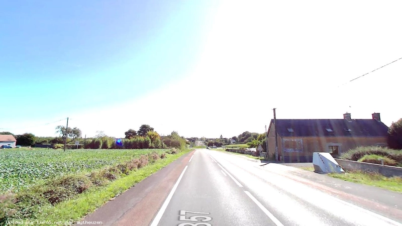 FRANCE photo du radar Trangé Route D28 72 - Sarthe