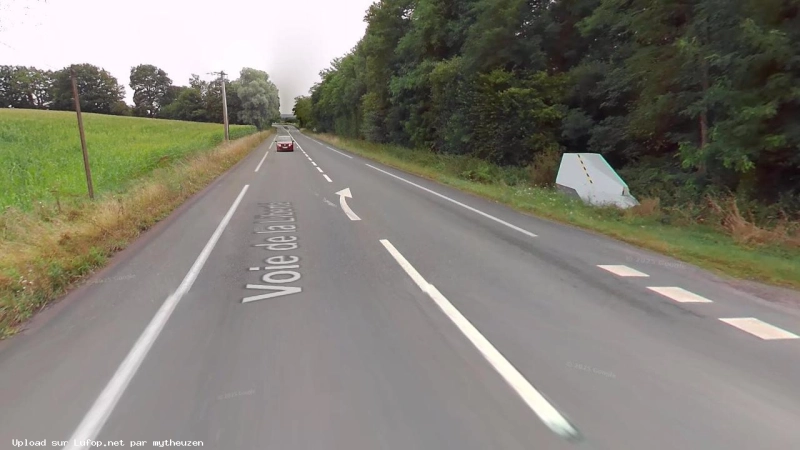 FRANCE photo du radar Cherré-Au Route du Mans 72 - Sarthe