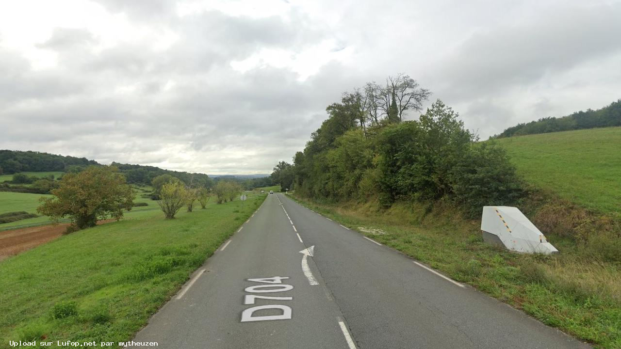 FRANCE photo du radar Anlhiac D704 24 - Dordogne