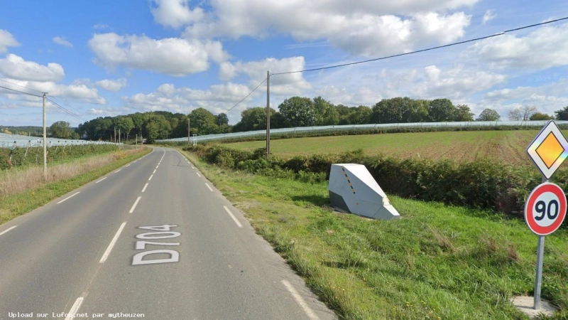 FRANCE photo du radar Sarlande Route de Lacour 24 - Dordogne