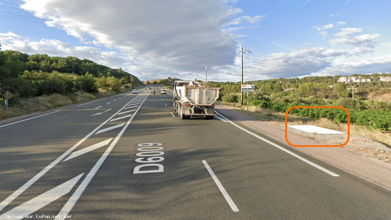 FRANCE photo du radar Roquefort-des-Corbières D6009 11 - Aude
