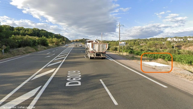 FRANCE photo du radar Roquefort-des-Corbières D6009 11 - Aude