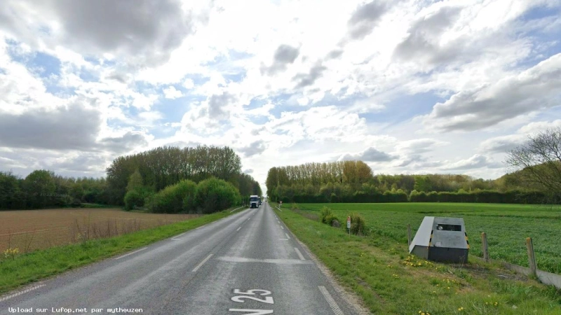 FRANCE photo du radar Saulty N25 62 - Pas-de-Calais