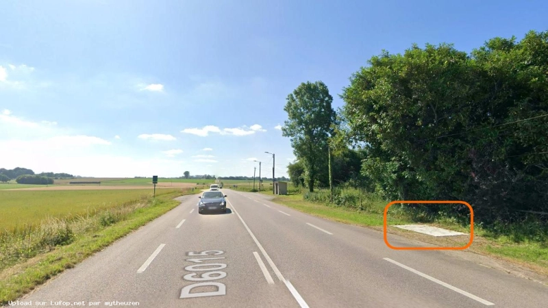 FRANCE photo du radar Mesnil-Panneville Route de Panneville 76 - Seine-Maritime