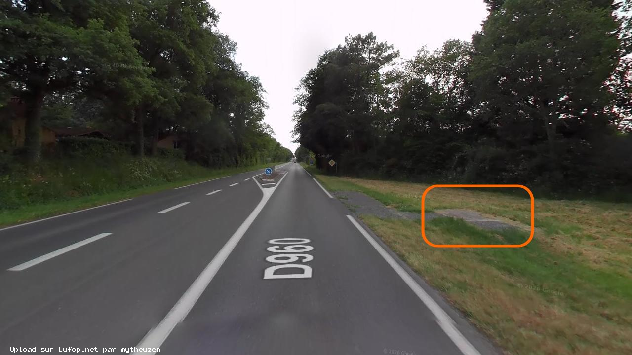 FRANCE photo du radar Doué-en-Anjou D960 49 - Maine-et-Loire