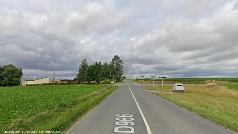 FRANCE photo du radar Nizy-le-Comte D966 02 - Aisne