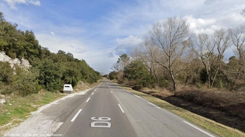 FRANCE photo du radar Fontarèches D6 30 - Gard