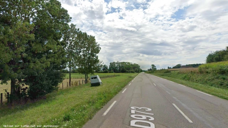 FRANCE photo du radar Pouilly-sur-Saône D973 21 - Côte-d Or