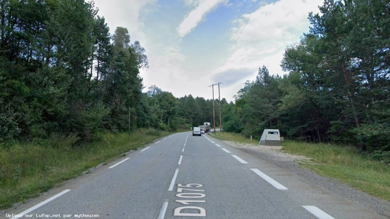 FRANCE photo du radar Saint-Michel-les-Portes chemin de la grosse pierre 38 - Isère