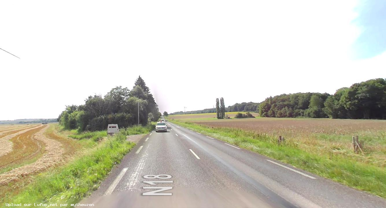 FRANCE photo du radar Sivry-Ante D982 51 - Marne