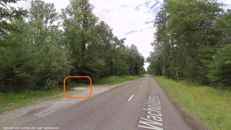 FRANCE photo du radar Schœnau D20 67 - Bas-Rhin