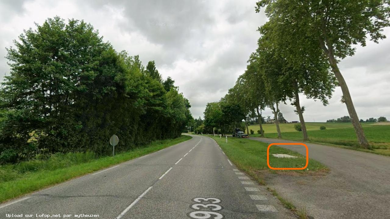 FRANCE photo du radar Peyrière D933 47 - Lot-et-Garonne