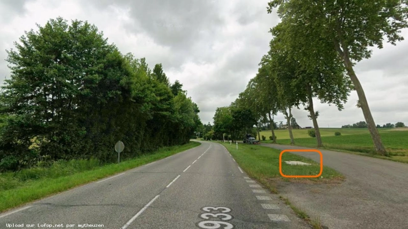 FRANCE photo du radar Peyrière D933 47 - Lot-et-Garonne