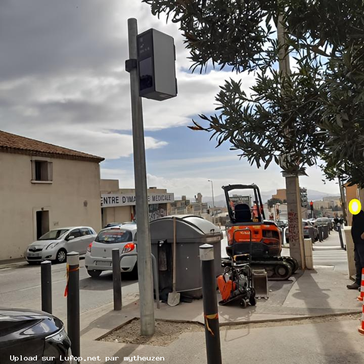 FRANCE photo du radar Marseille Avenue de la viste 13 - Bouches-du-Rhône