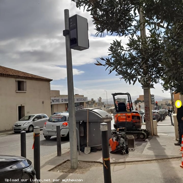 FRANCE photo du radar Marseille Avenue de la viste 13 - Bouches-du-Rhône