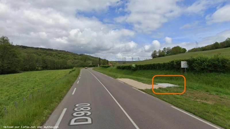 FRANCE photo du radar Crépand D980 21 - Côte-d Or