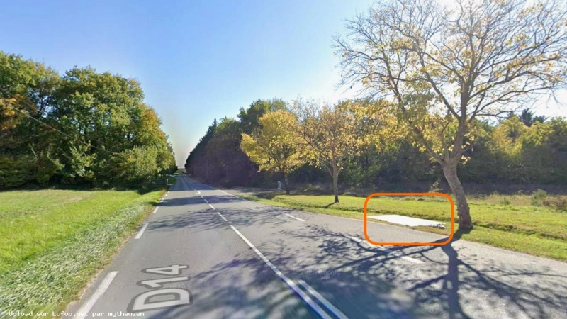 FRANCE photo du radar Chaillevette D14 17 - Charente-Maritime