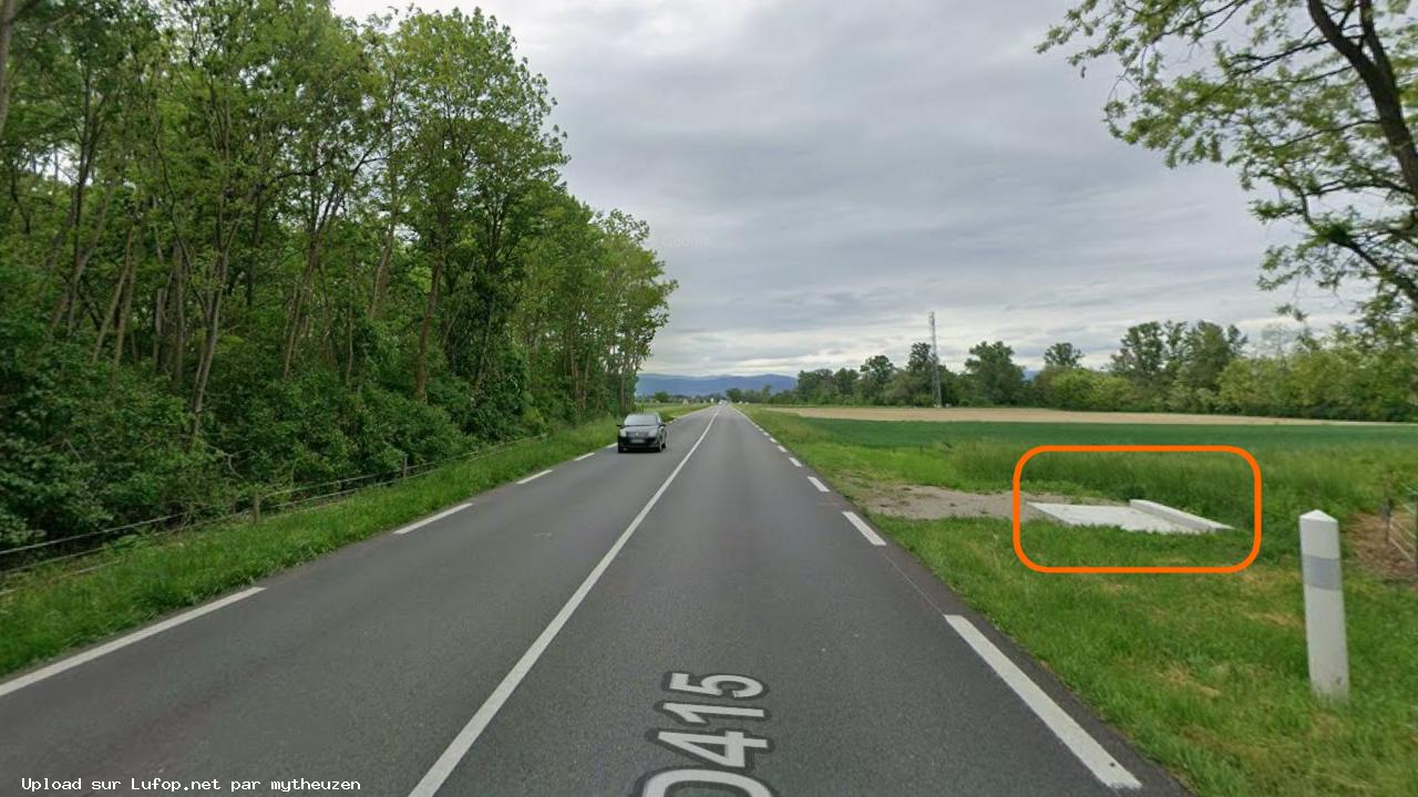 FRANCE photo du radar Andolsheim D415 68 - Haut-Rhin