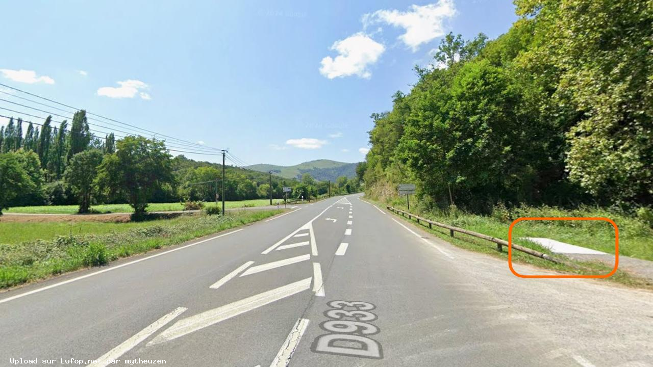 FRANCE photo du radar Ostabat-Asme D933 64 - Pyrénées-Atlantiques