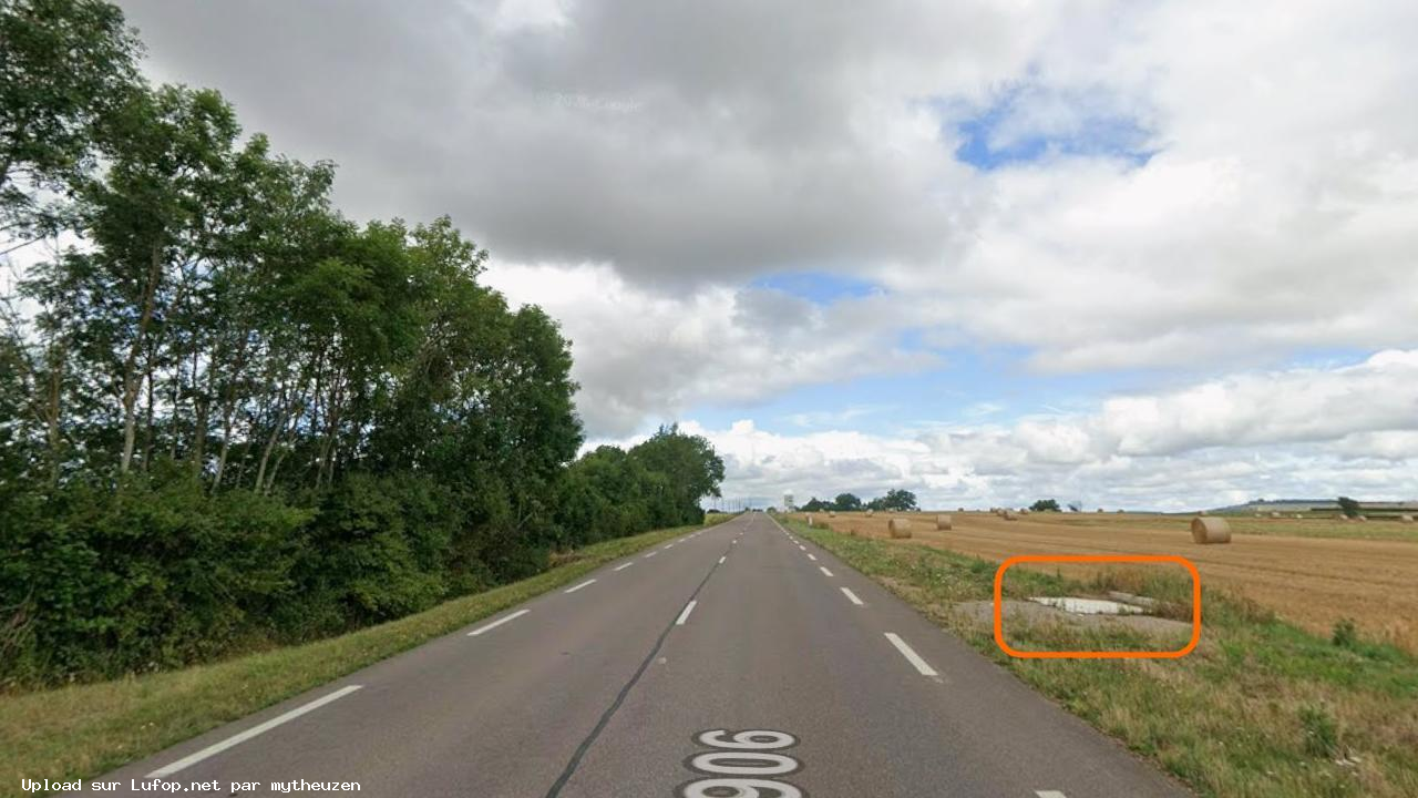 FRANCE photo du radar Allery D906 21 - Côte-d Or