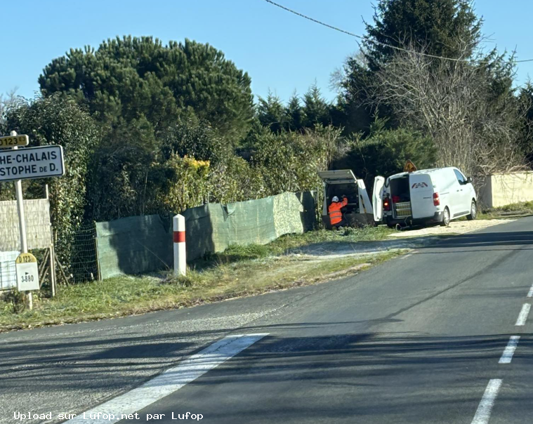 FRANCE photo du radar Porchères D10 33 - Gironde