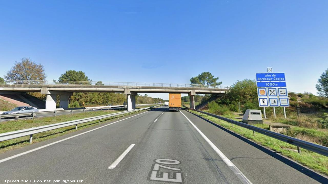 FRANCE photo du radar Cestas A63 33 - Gironde