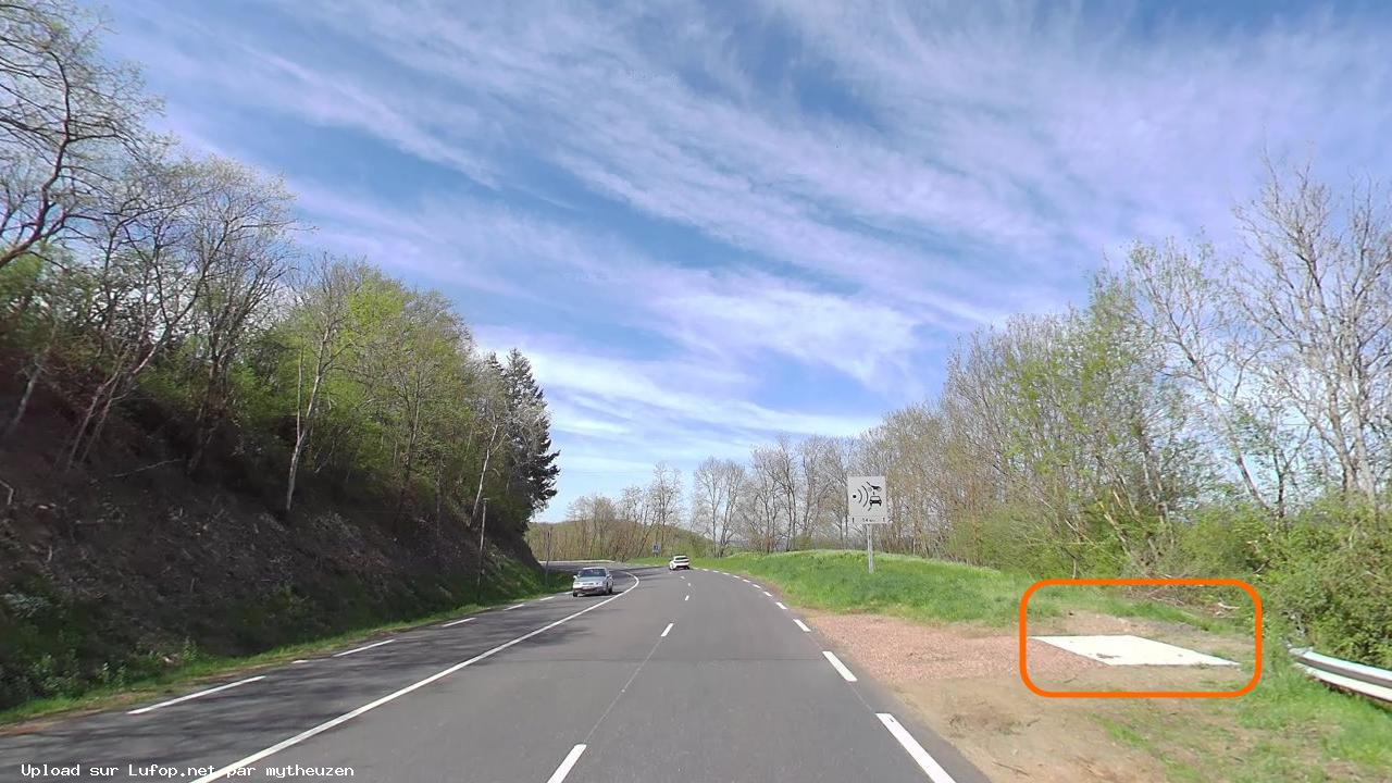 FRANCE photo du radar Machézal N7 42 - Loire