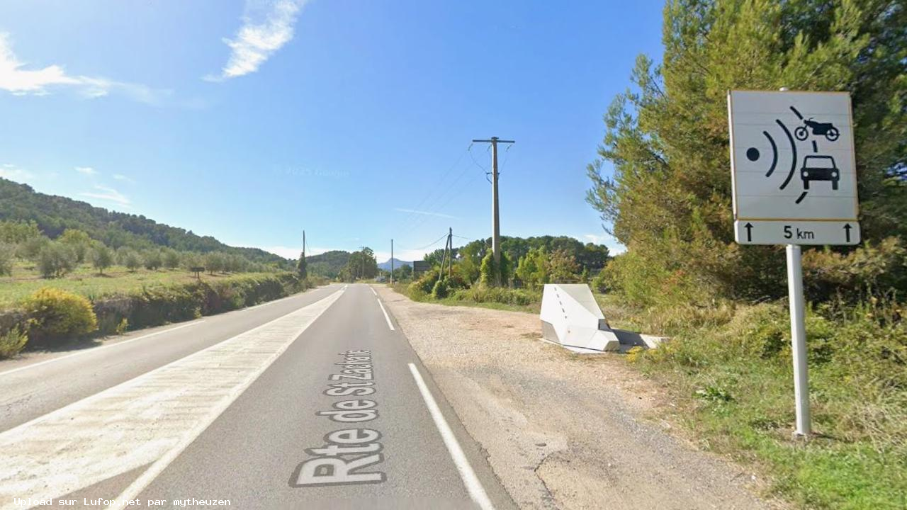 FRANCE photo du radar Auriol Chemin de Menpenti 13 - Bouches-du-Rhône