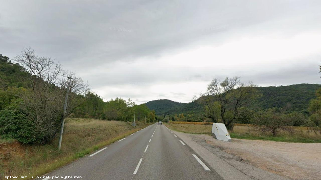 FRANCE photo du radar La Roquebrussanne D5 83 - Var