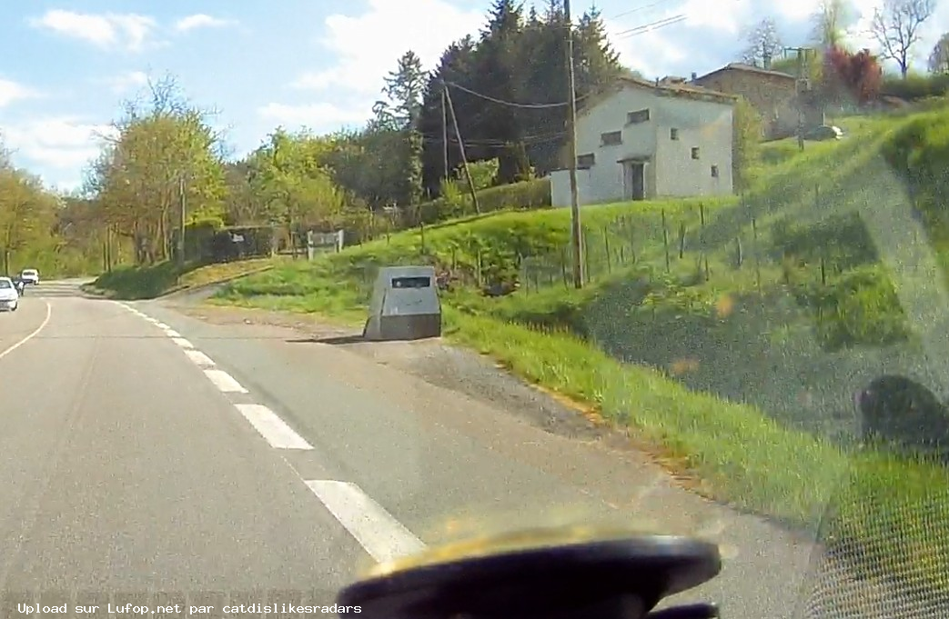 FRANCE photo du radar Lamure-sur-Azergues Route de Lyon 69 - Rhône