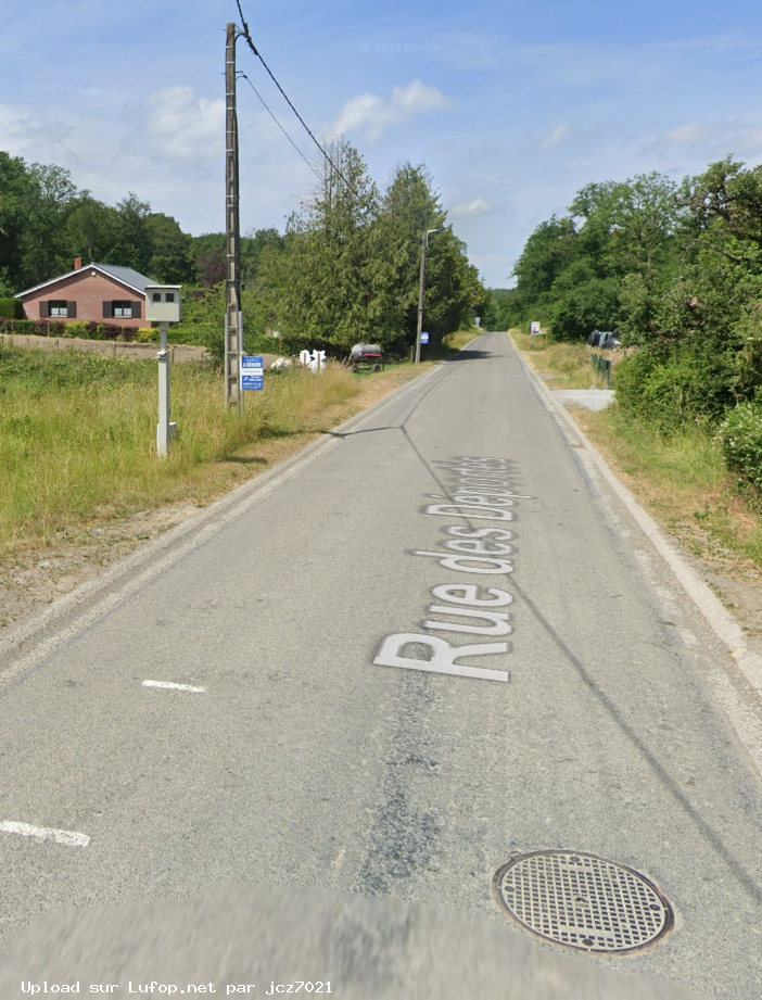 BELGIQUE photo du radar Rance Rue des Déportés Hainaut