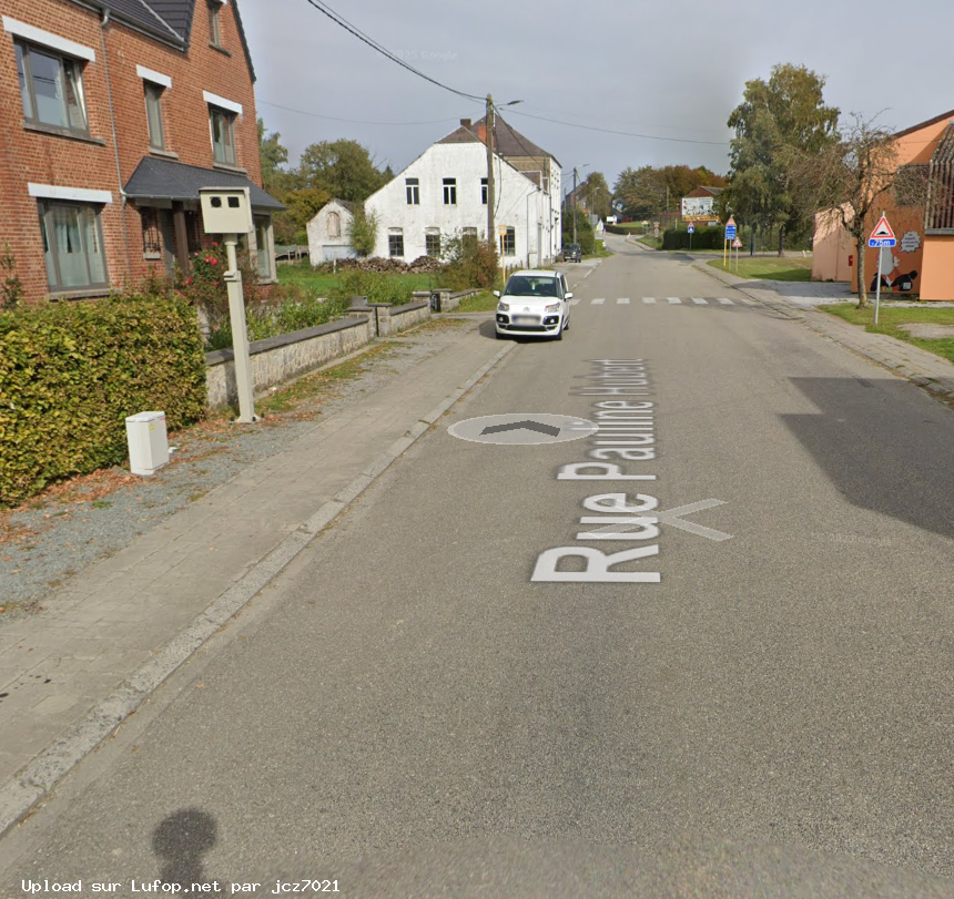 BELGIQUE photo du radar Rance Rue Pauline Hubert Hainaut