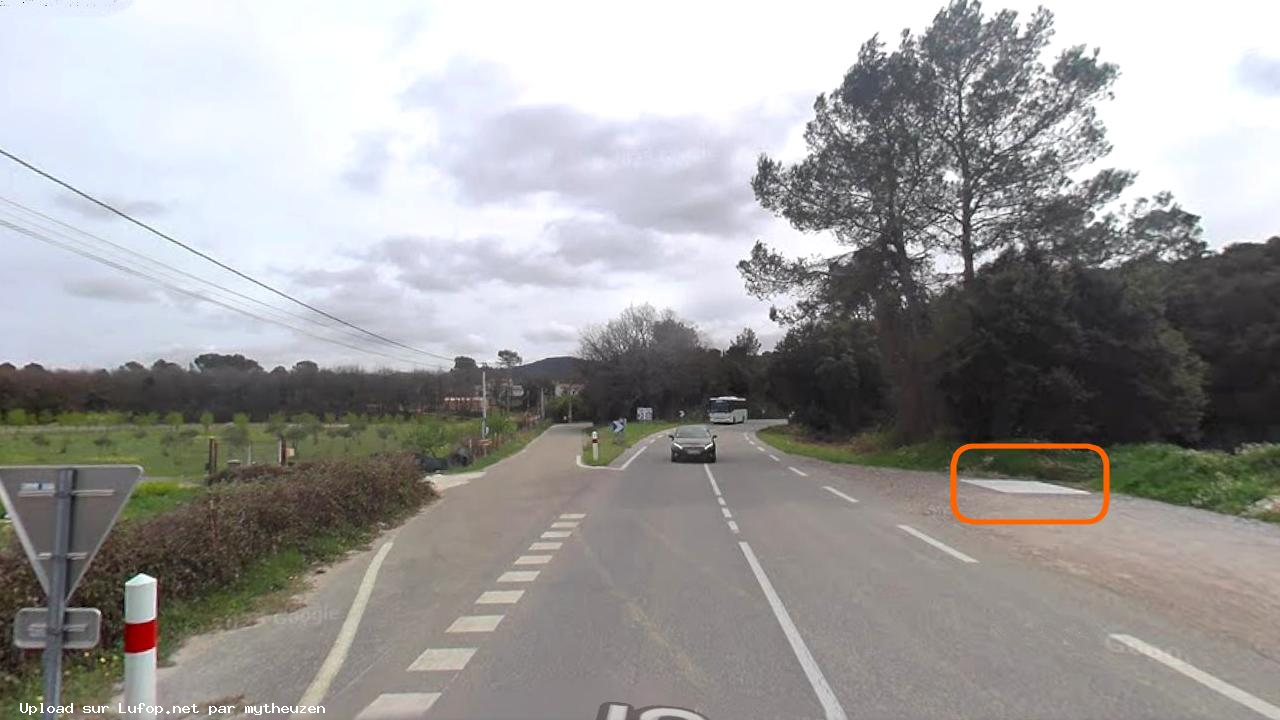 FRANCE photo du radar La Roquebrussanne D5 83 - Var