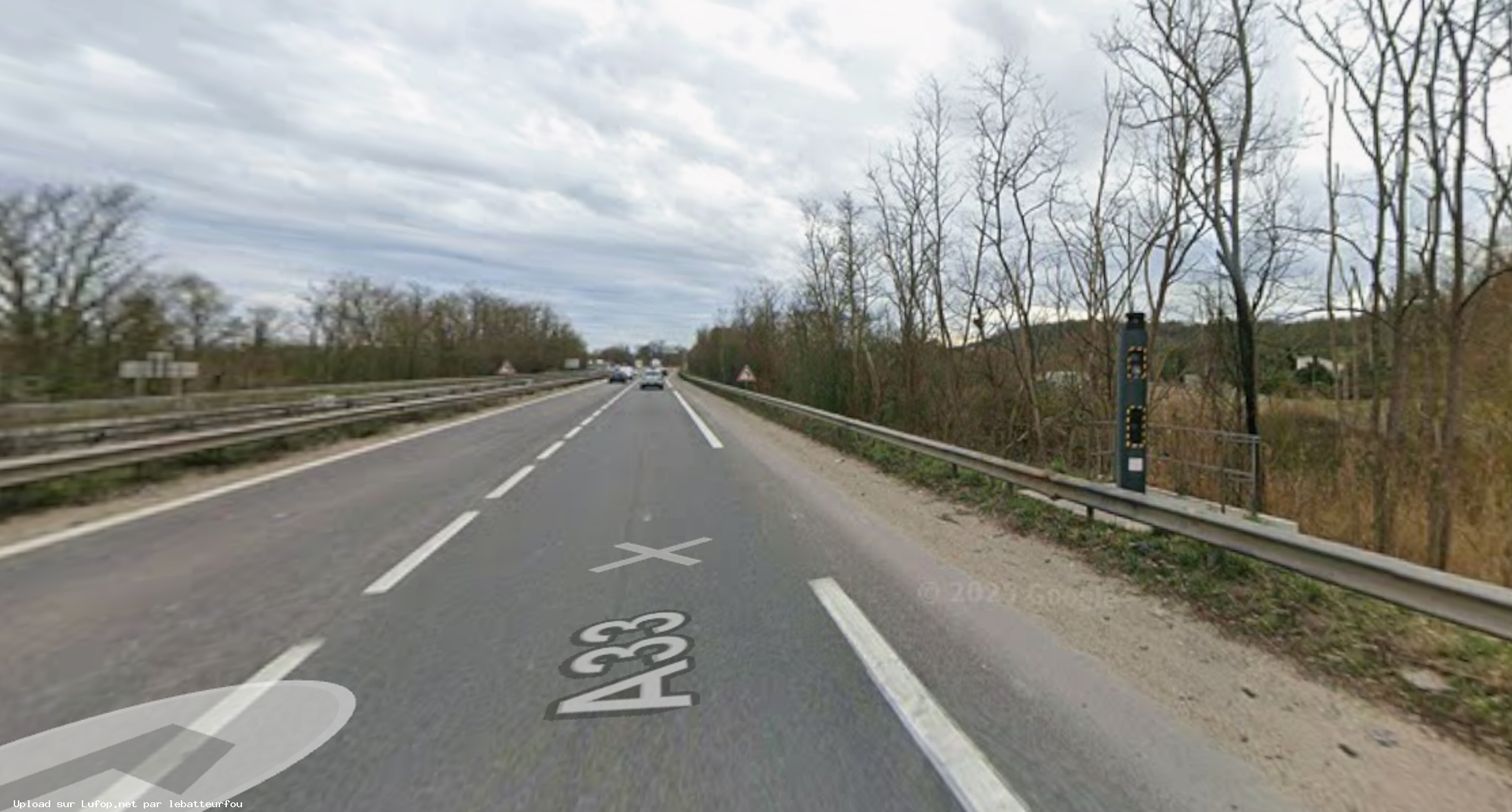 FRANCE photo du radar Rosières-aux-Salines A33 54 - Meurthe-et-Moselle