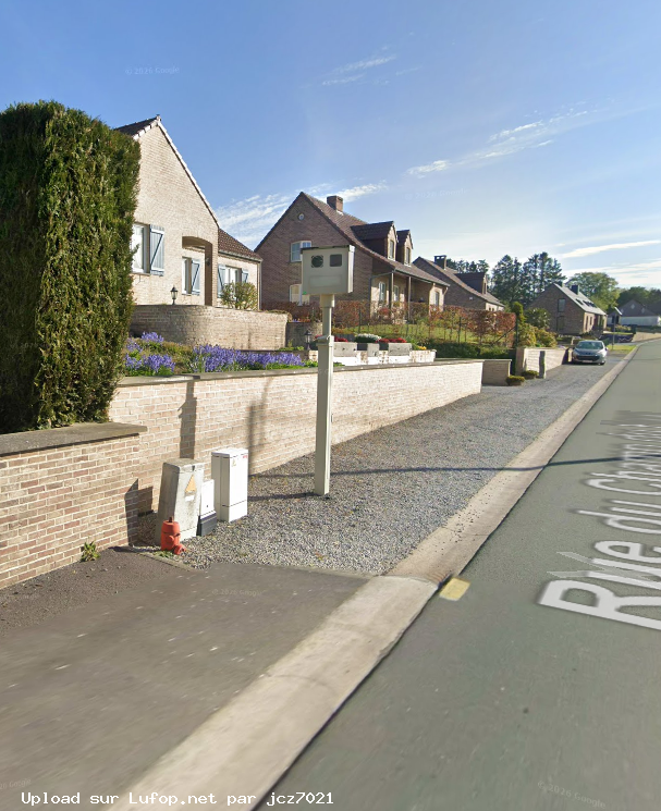 BELGIQUE photo du radar Froidchapelle Rue du Champ du Four Hainaut