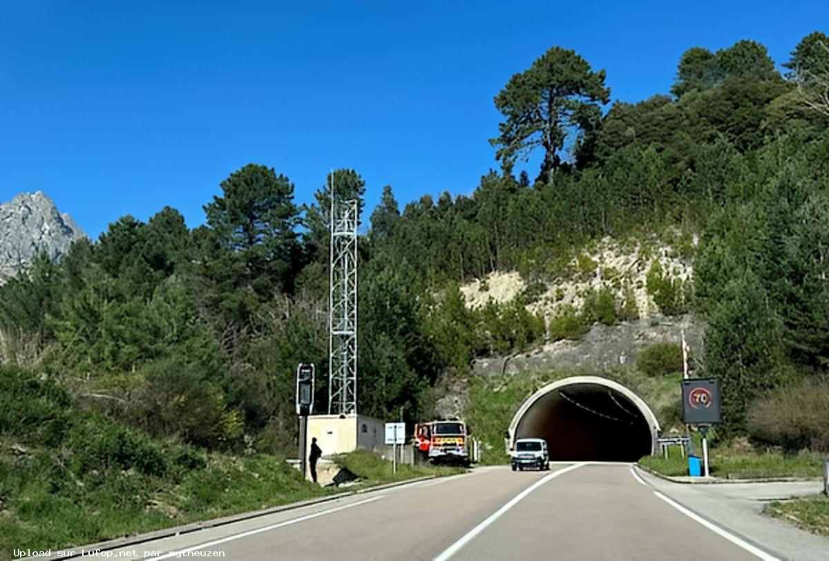 FRANCE photo du radar Bocognano Strada di Bastia 20 - Corse
