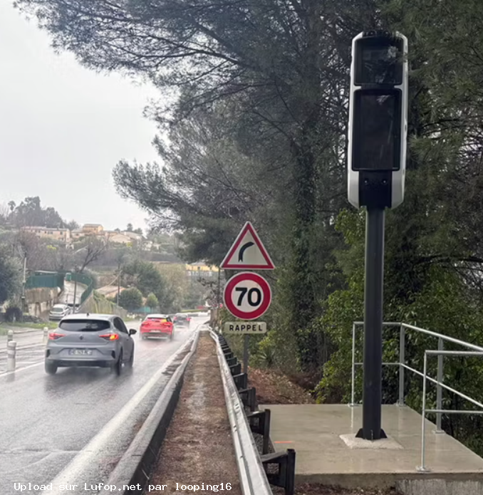 FRANCE photo du radar Saint-Paul-de-Vence Route des Blaquières 06 - Alpes Maritimes