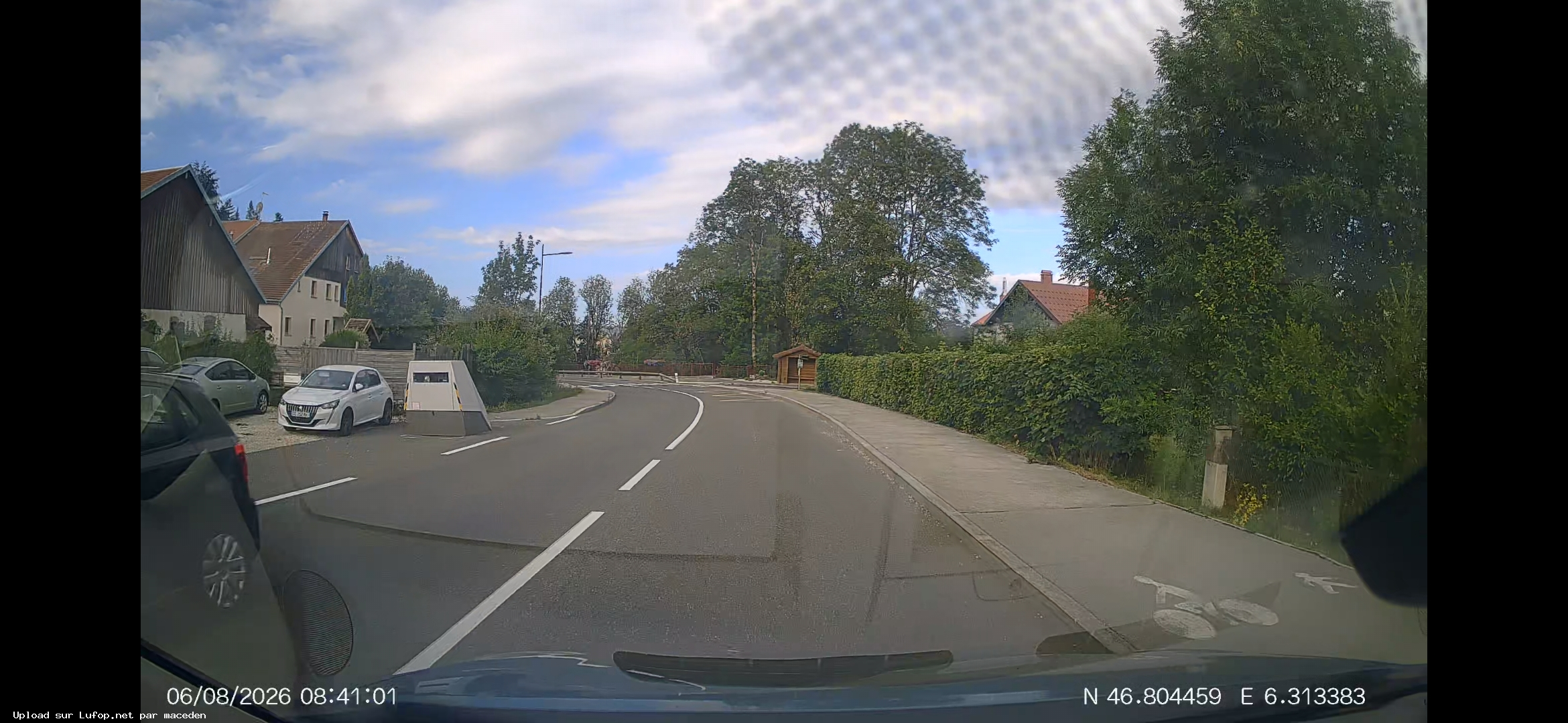 FRANCE photo du radar Malbuisson Grande Rue 25 - Doubs