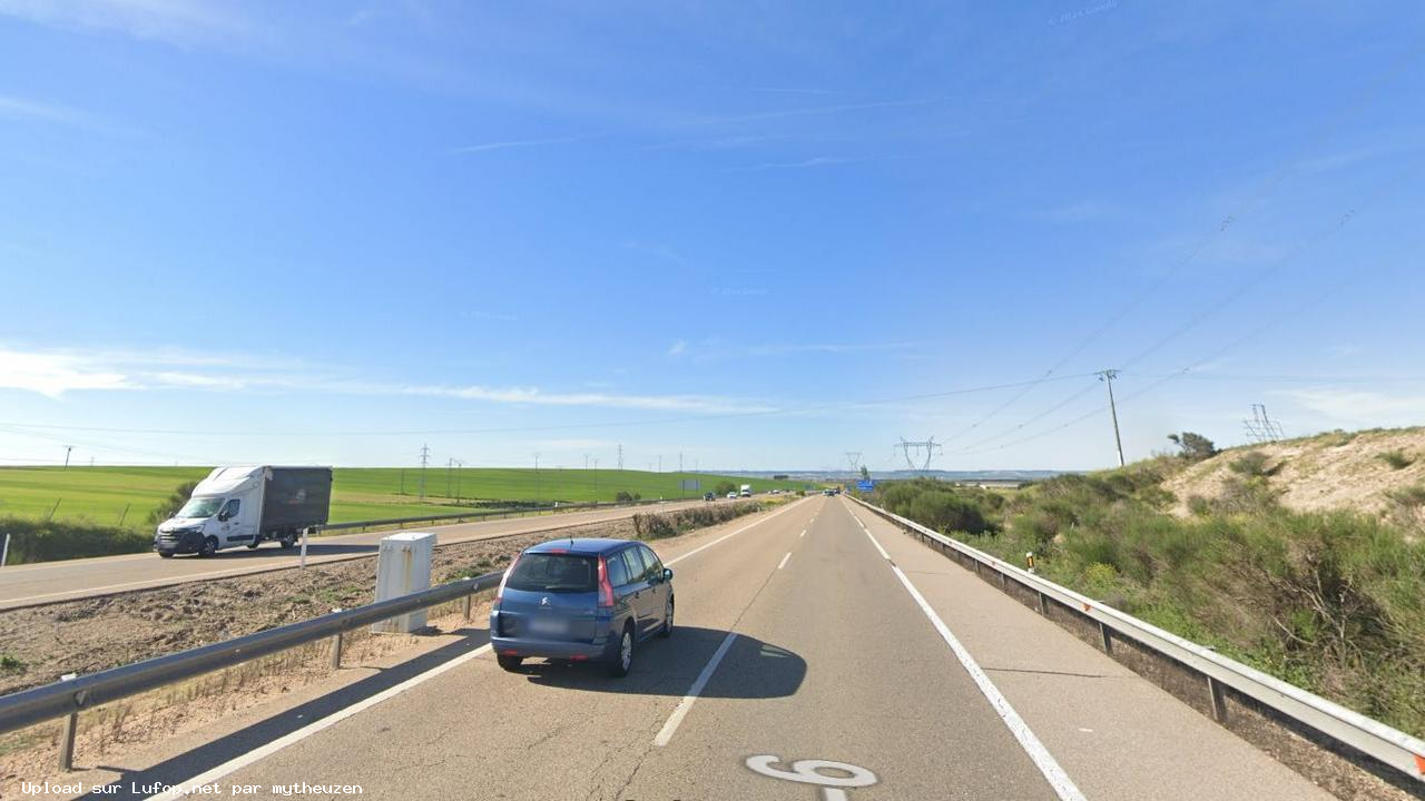 ESPAGNE photo du radar Rueda Carretera A-6 47 - Castile and León