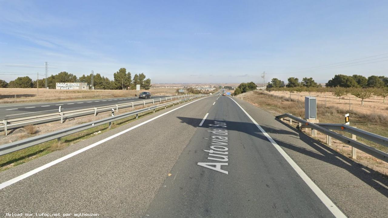ESPAGNE photo du radar Tembleque Carretera A-4 45 - Castile-La Mancha