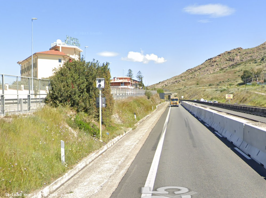 ITALIE photo du radar Muristenis/Monastir Strada Statale 131 Carlo Felice 09 - Sardaigne