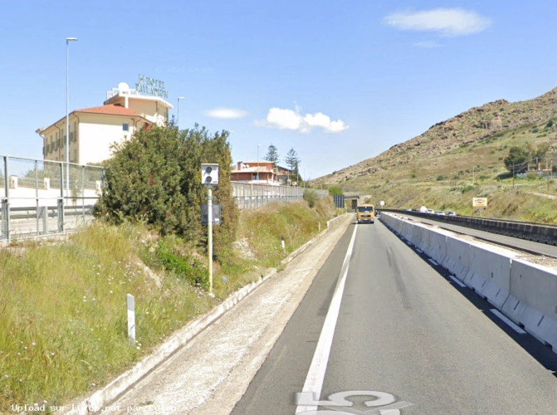 ITALIE photo du radar Muristenis/Monastir Strada Statale 131 Carlo Felice 09 - Sardaigne