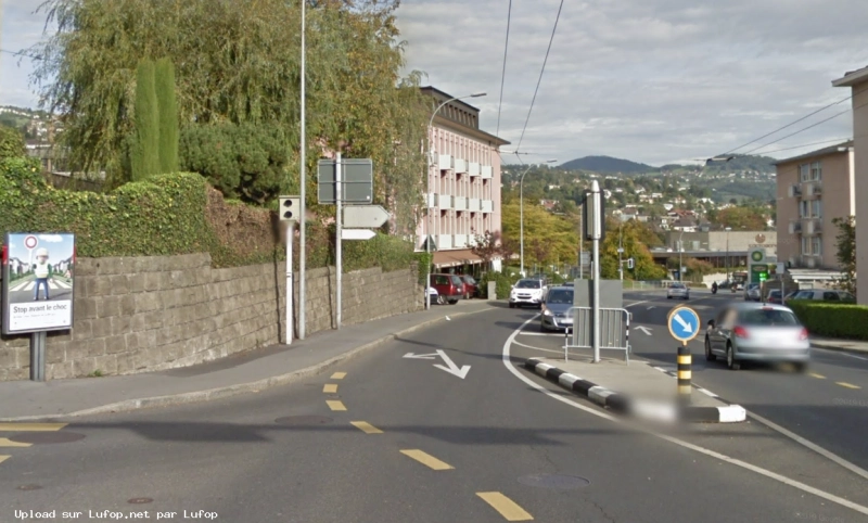 SUISSE photo du radar Pully Avenue de Lavaux 10 - Suisse romande Sud