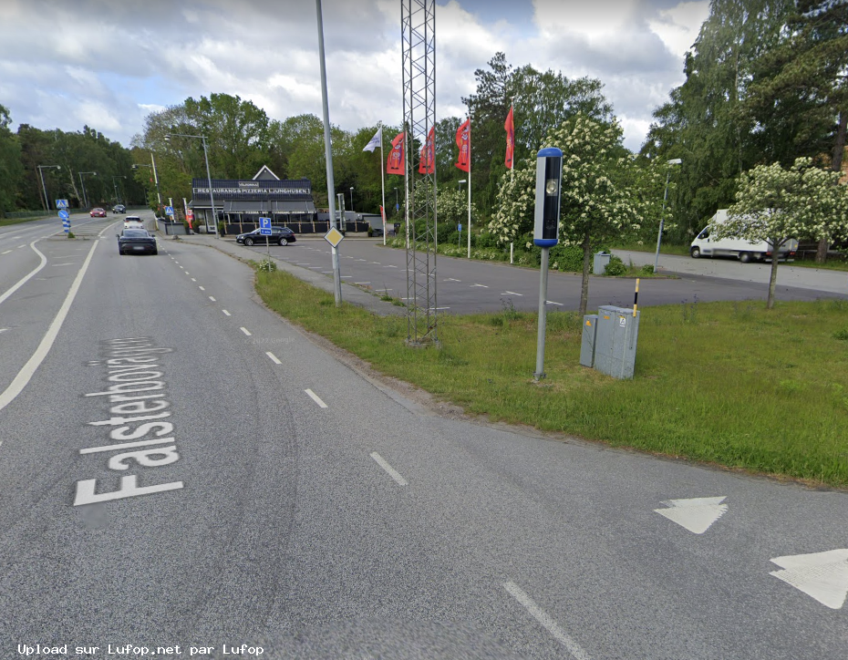 SUEDE photo du radar Höllviken Falsterbovägen 23 - Comté de Scanie