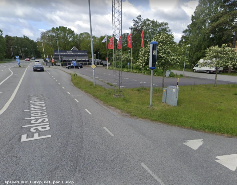 SUEDE photo du radar Höllviken Falsterbovägen 23 - Comté de Scanie